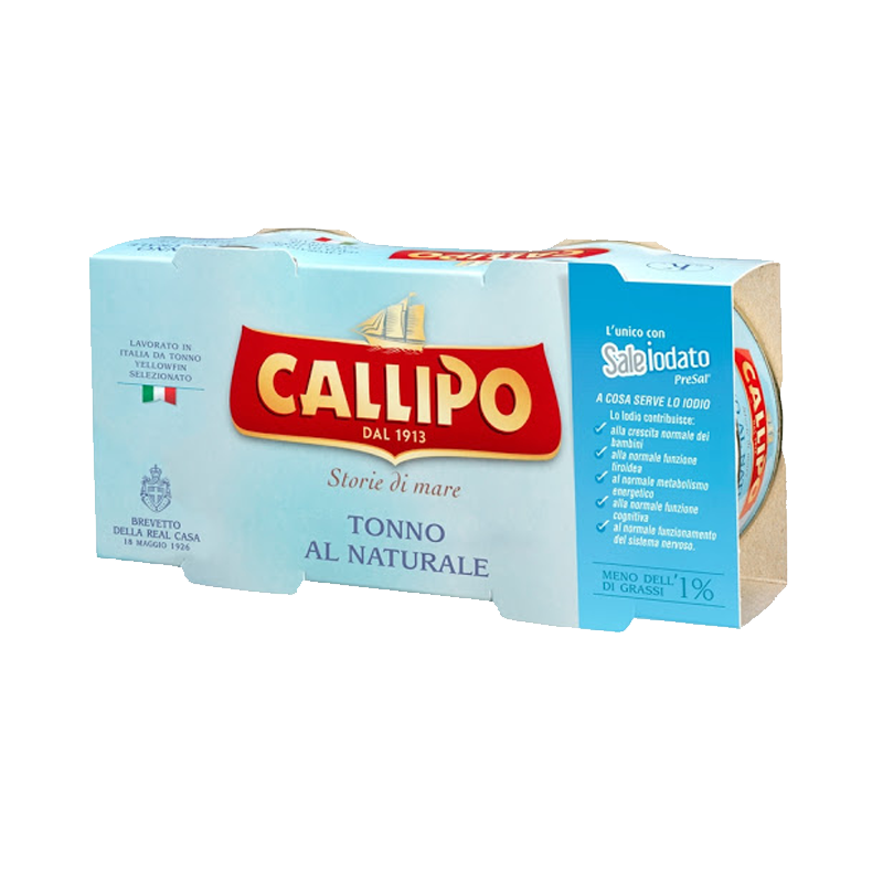 [CLP018] THON NATUREL CALLIPO 2X160G