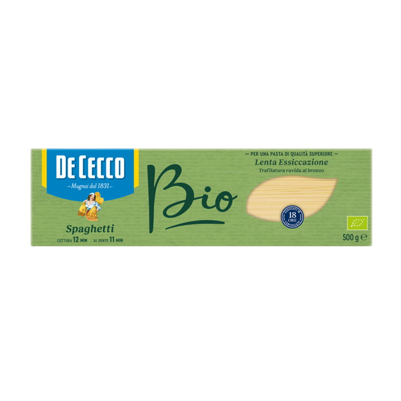[DCC012B] SPAGHETTI BIO N12 500G CECCO