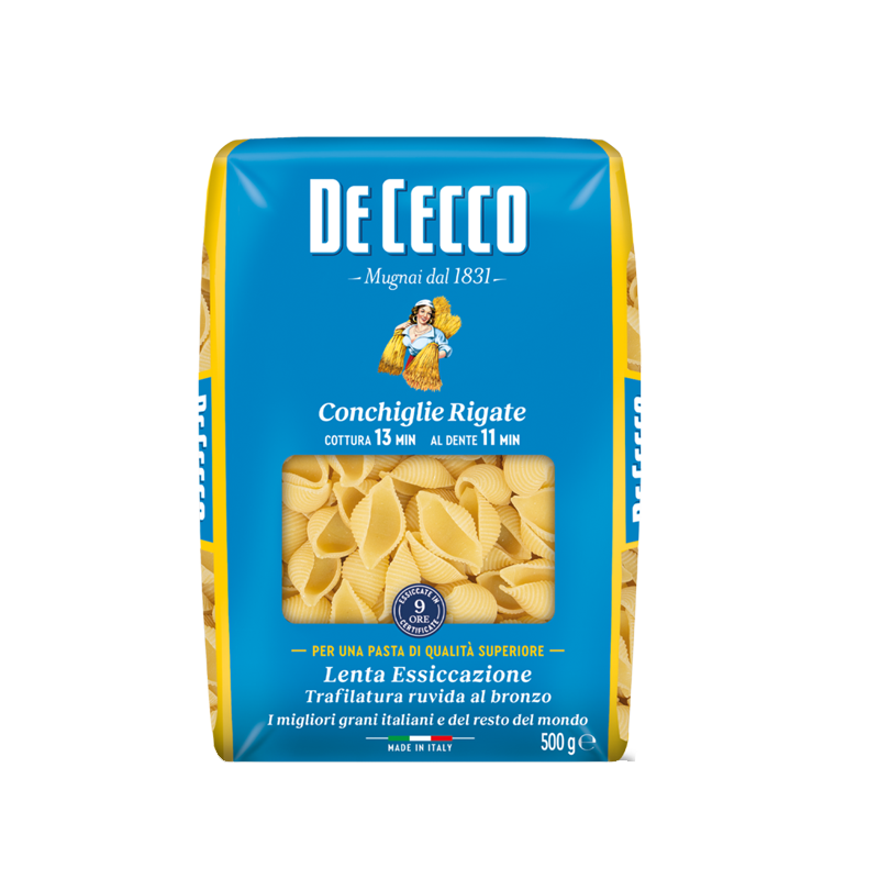 [DCC050] CONCHIGLIE RIGATE N°50 - 500G