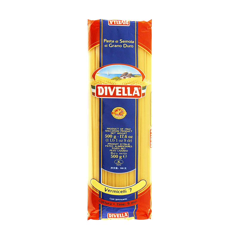 [DVL007] VERMICELLI N7 500G DIVELLA