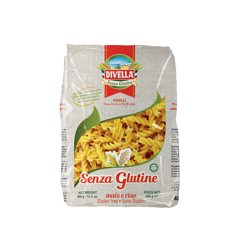 [DVL040SG] FUSILLI SANS GLUTEN 400G DIVEL