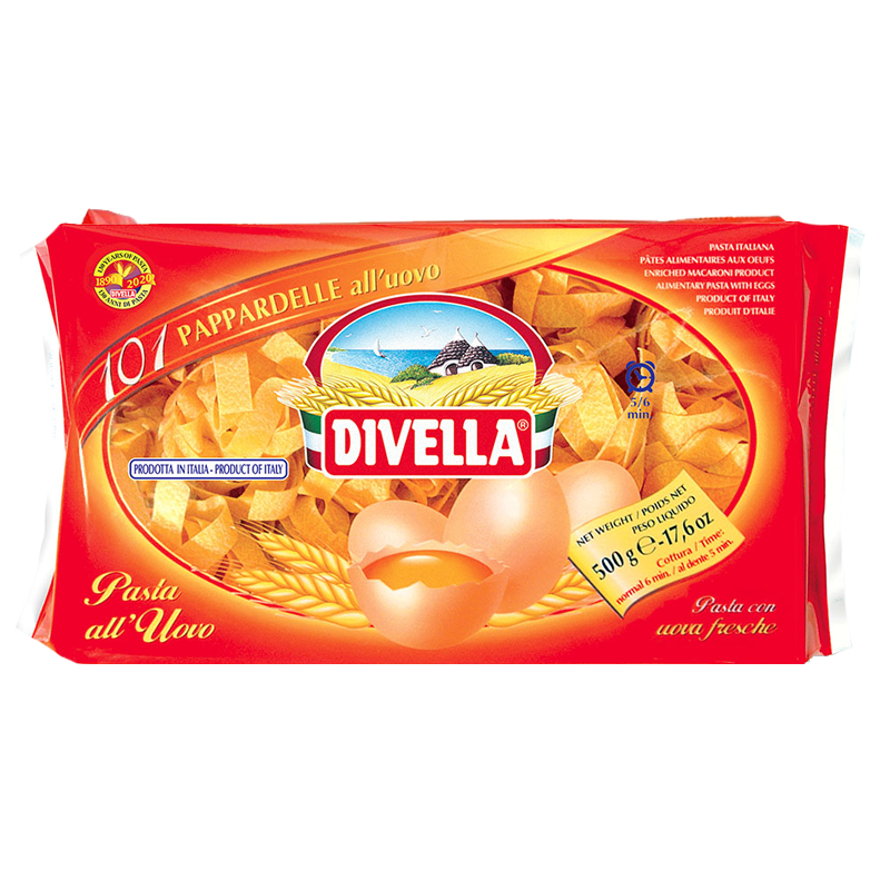 PAPPARDELLE OEUF N101 500G DIV
