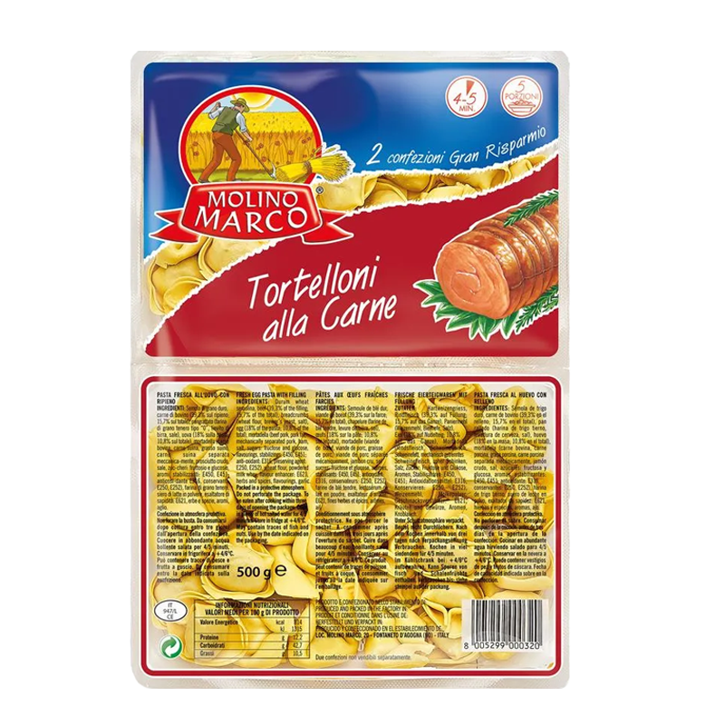[FNT06] TORTELLINI VIANDE - 500G