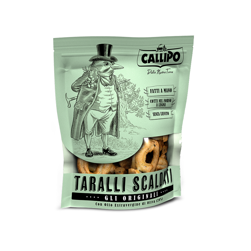 [CLP040B] TARALLI A L'HUILE D'OLIVE - 280G