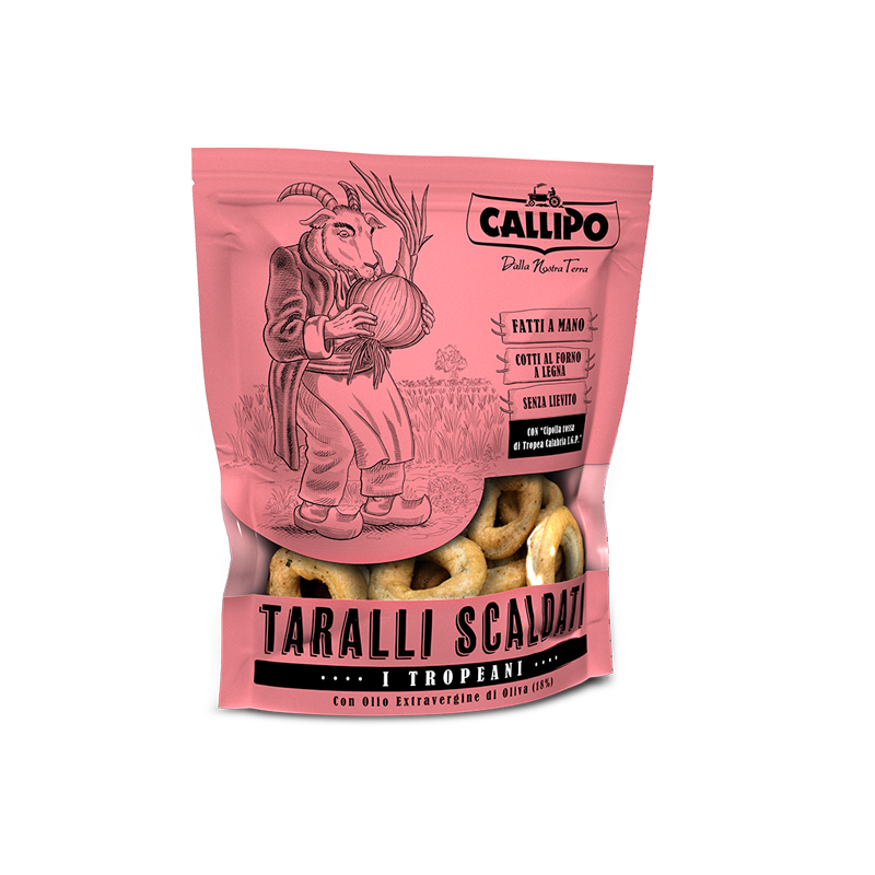 [CLP043B] TARALLI SCALDATI 280G CALLIPO