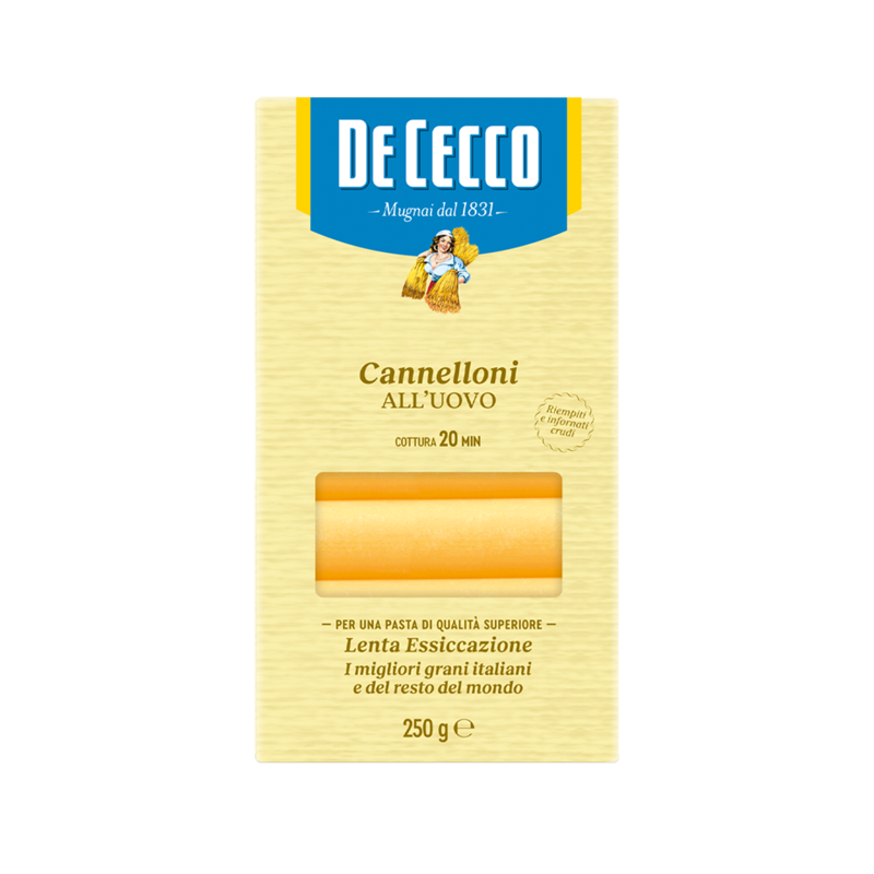 [DCC100] CANNELLONI AUX OEUFS N°100 - 250G