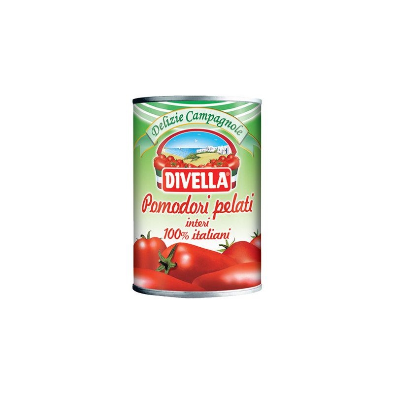 [DVL3001] TOMATES PELEES 400G DIVELLA