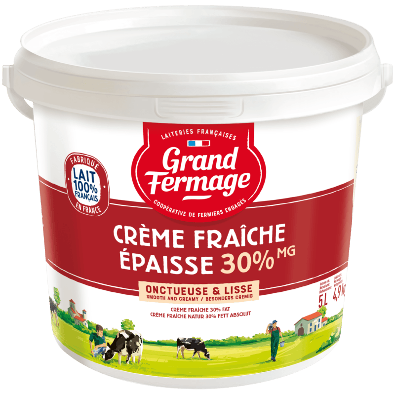 CREME EPAISSE 30% 5L EURIAL
