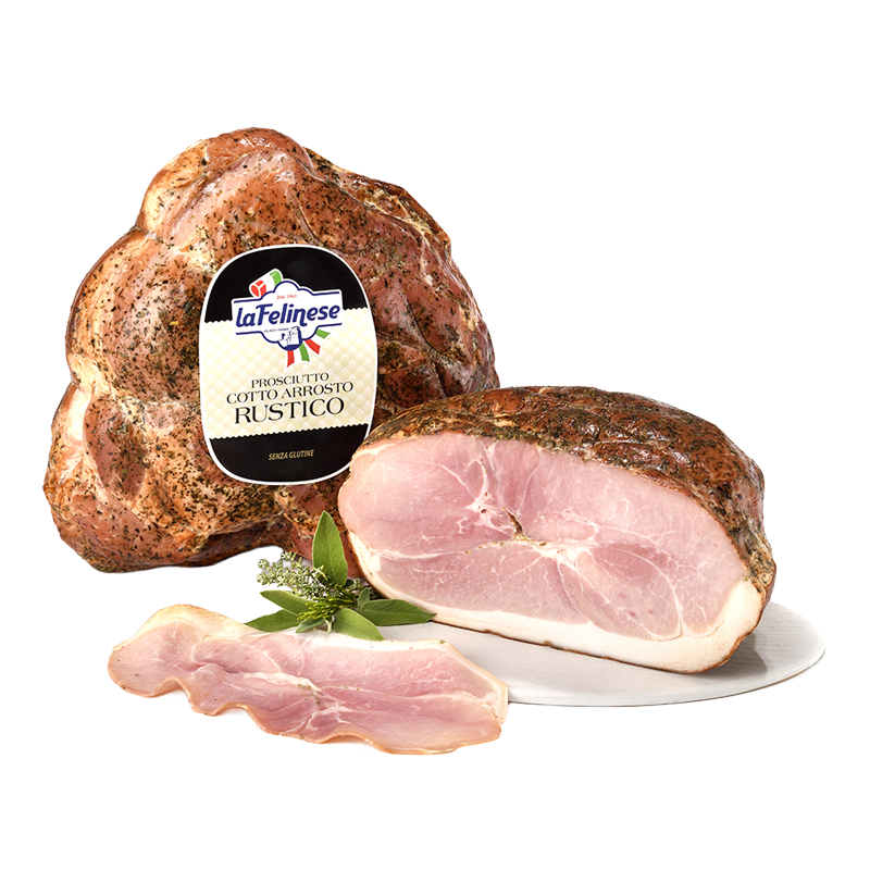 [FLN41] PROSCIUTTO COTTO ARROSTO RUSTICO ERBE - 7,5KG