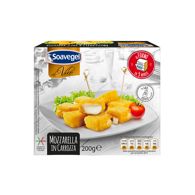 [SVG05] MOZZARELLA IN CARROZZA MIGNON - 1KG