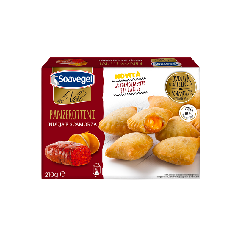 [SVG113] PANZEROTTINI SCAMORZA NDUJA