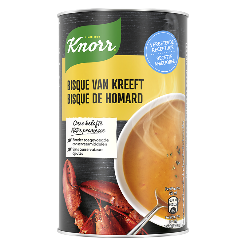 [ULV001] BISQUE HOMARD 515ML KNORR