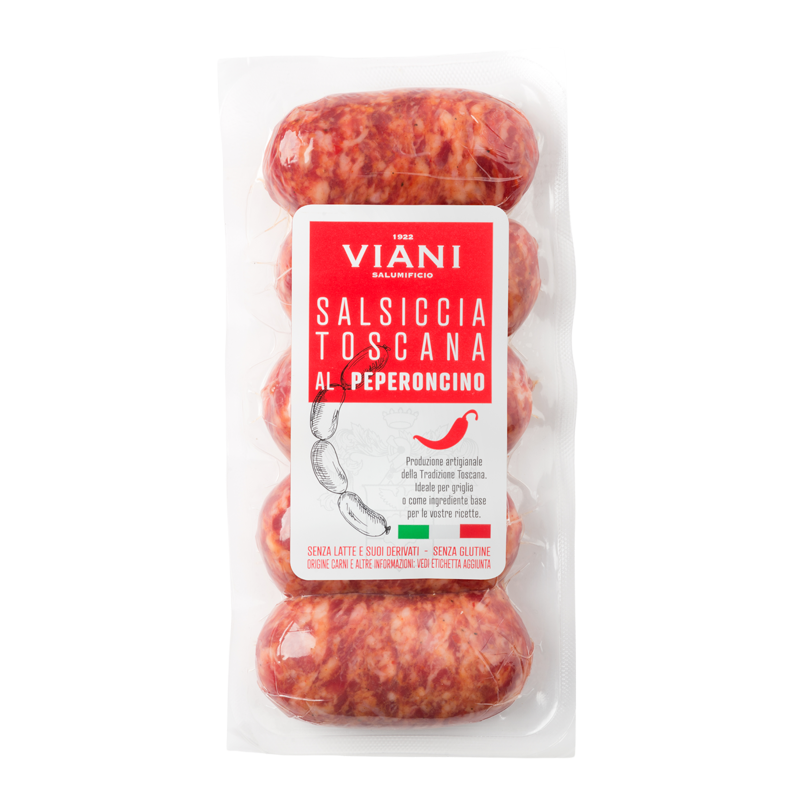 [VNI101] SALSICCIA TOSCANA PEPERONCINO - 300G