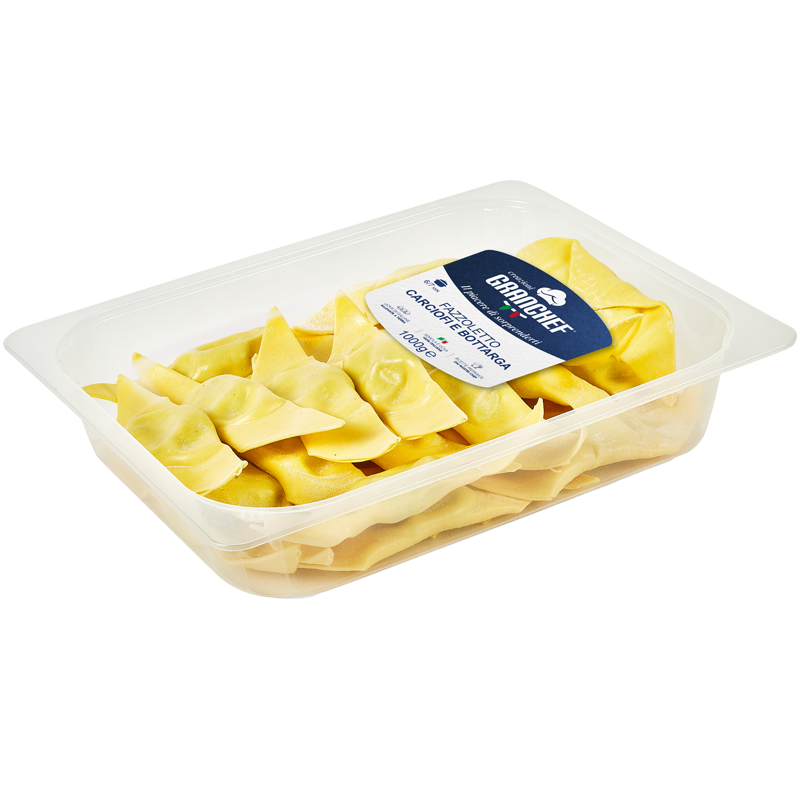 [FNT029] FAZZOLETTO CARCIOFI BOTTARGA